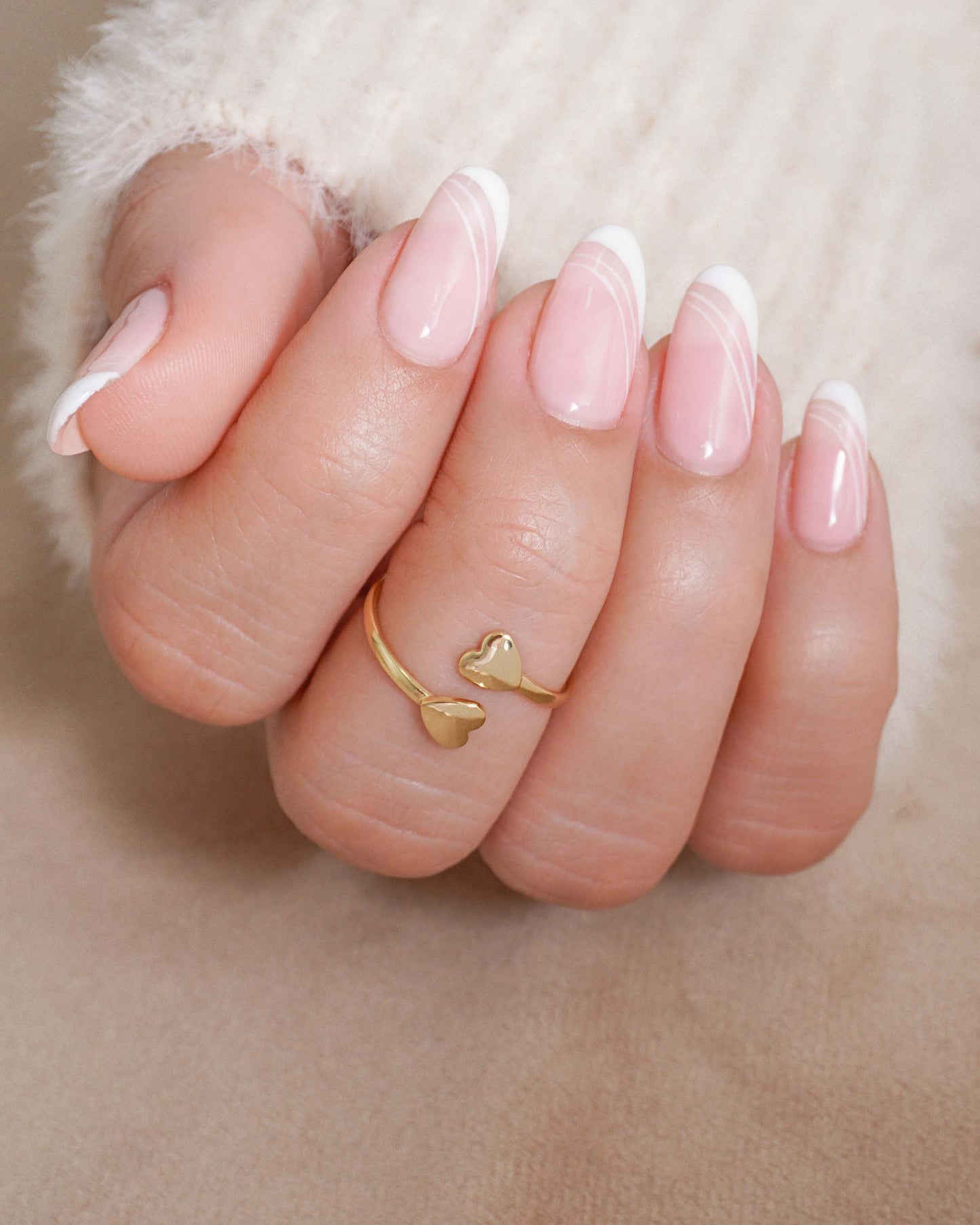 Anillo Ajustable Corazones