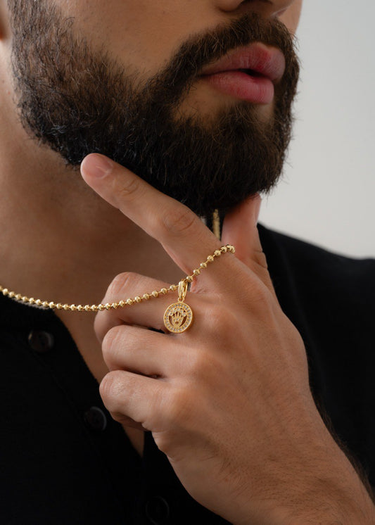 Combo Hombre Cadena Italiana 65cm + Dije Rolex