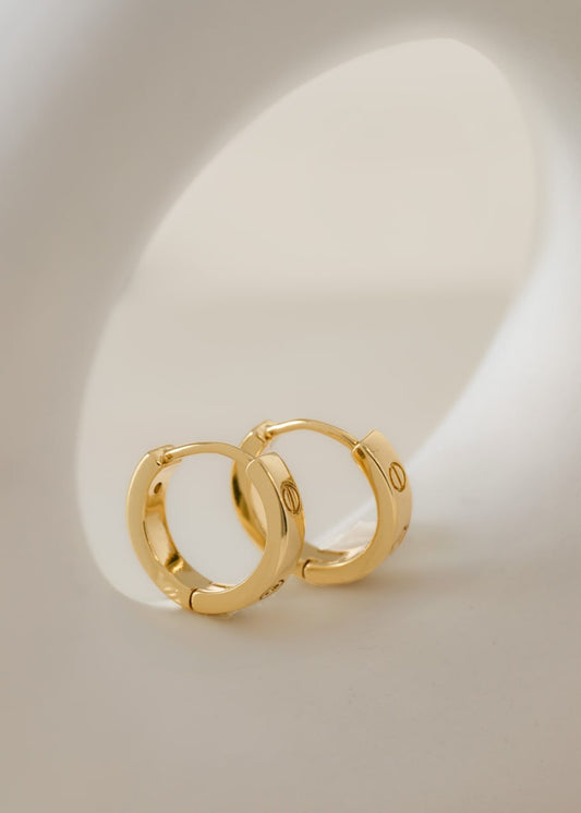 Conjunto Dama Candongas My Love Grande y Mediana + Anillo Kingdom