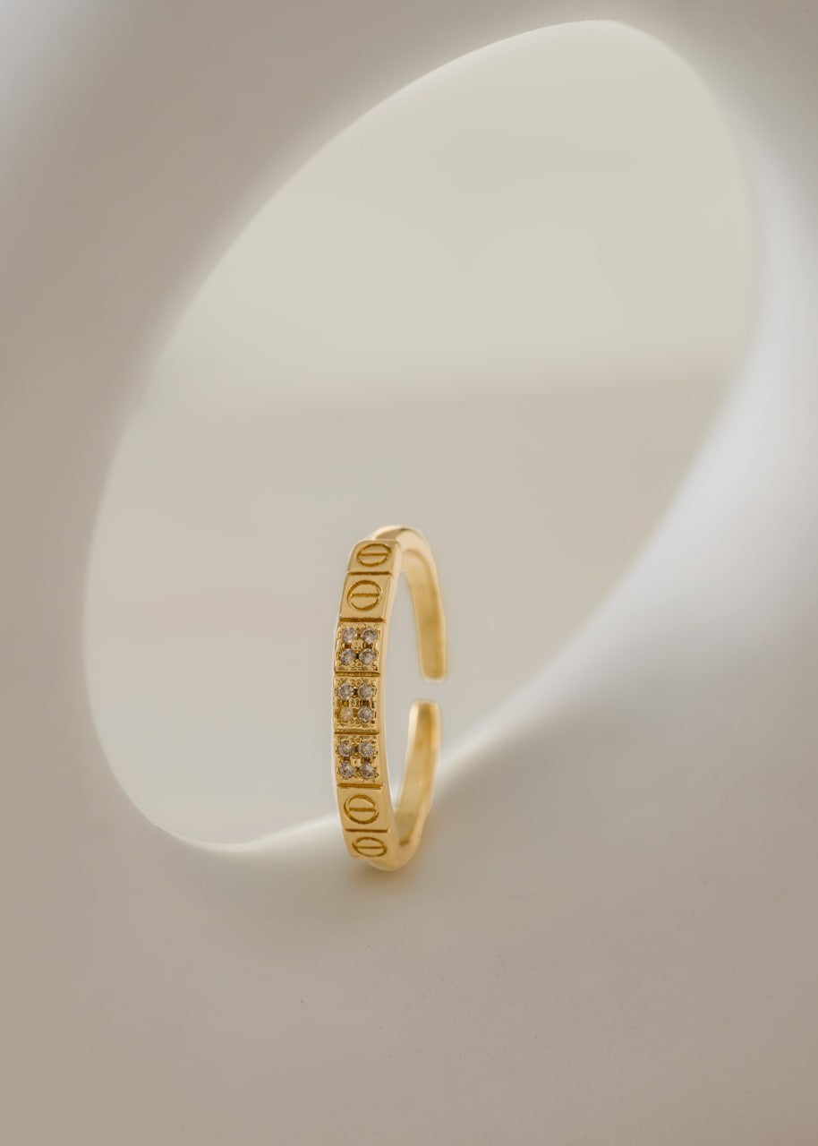 Conjunto Dama Candongas My Love Grande y Mediana + Anillo Kingdom