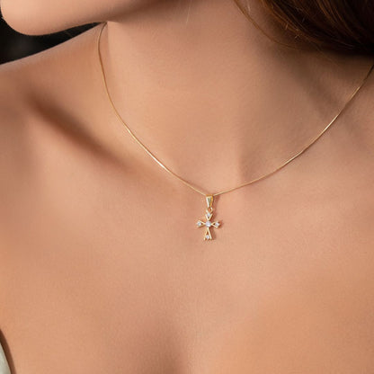 Dije Dama Cruz 5 Circones