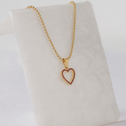 Dije Dama Amour Verde Y Rojo