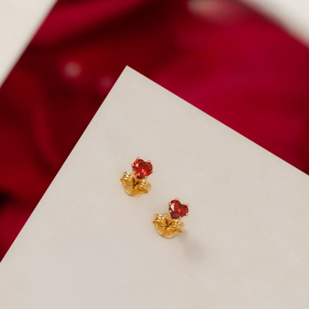 Areta dama circón corazón