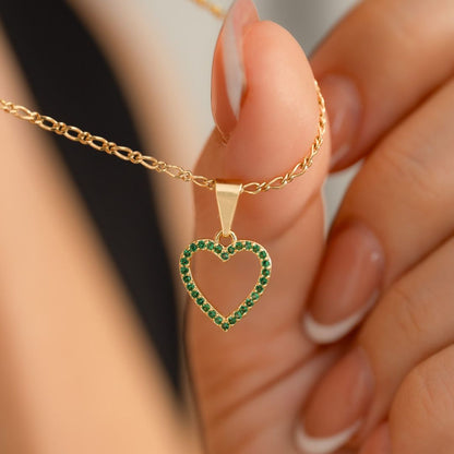 Dije Dama Amour Verde Y Rojo