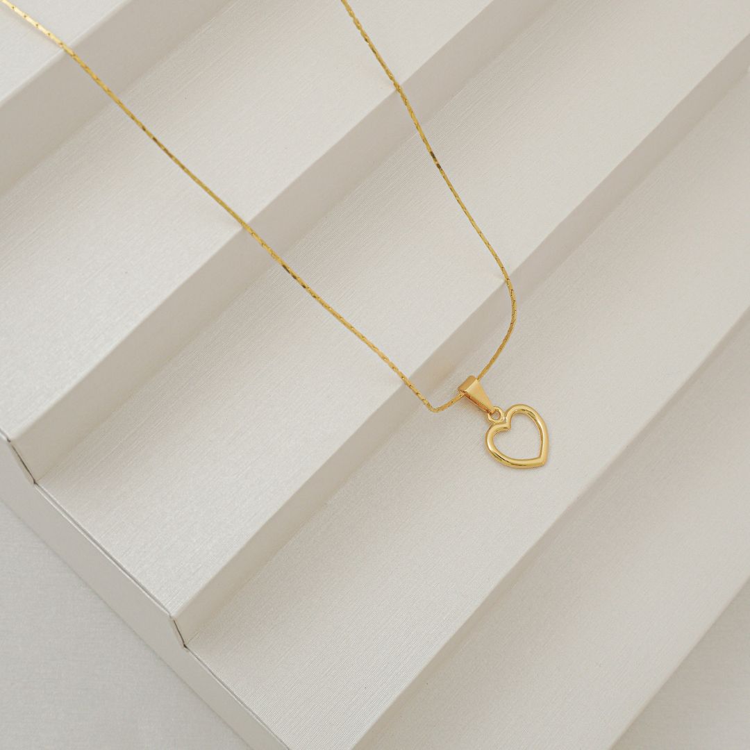 Dije Dama Corazon Silueta