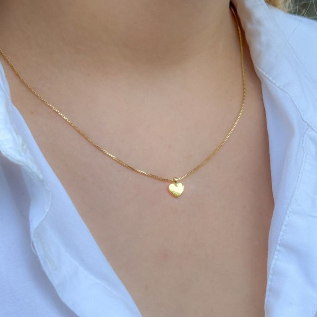 Conjunto Dama Cadena + Dije True Love