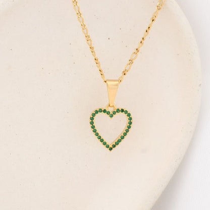 Dije Dama Amour Verde Y Rojo