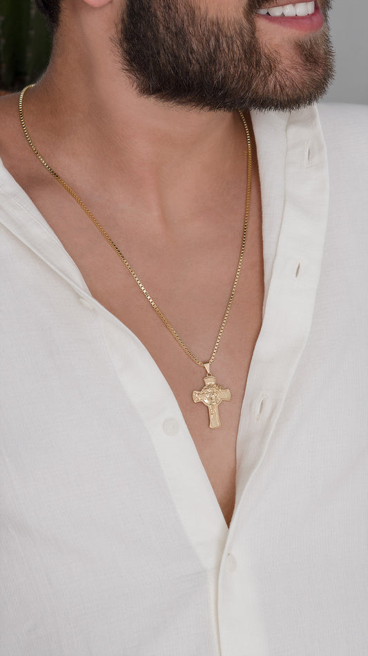 Cadena Hombre Veneciana 1.5mm 65cm (dije viene por separado)