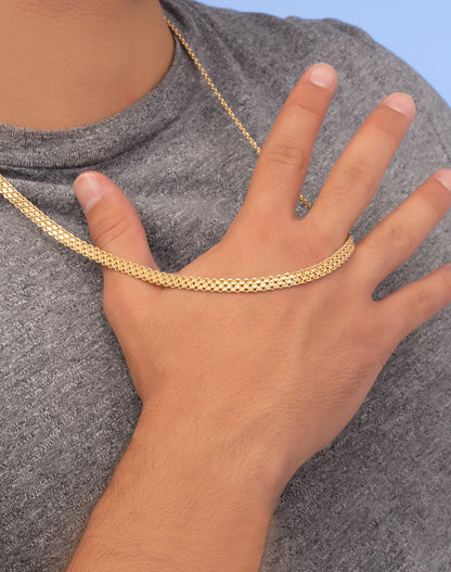 Cadena Hombre Chinesca doble carril 65cm