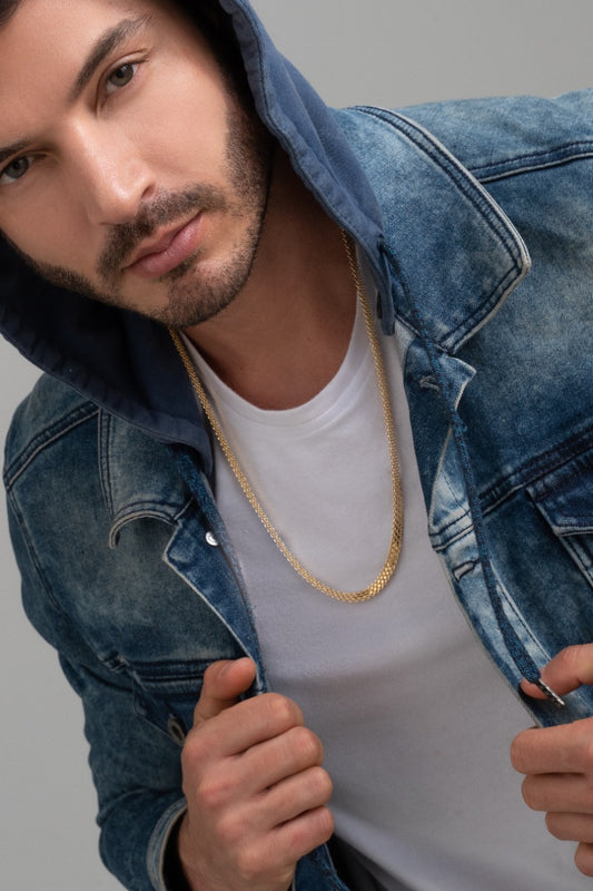 Cadena Hombre Chinesca doble carril 65cm