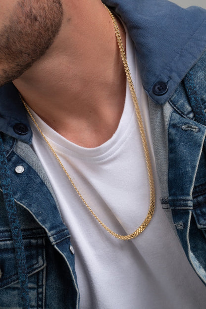 Cadena Hombre Chinesca doble carril 65cm