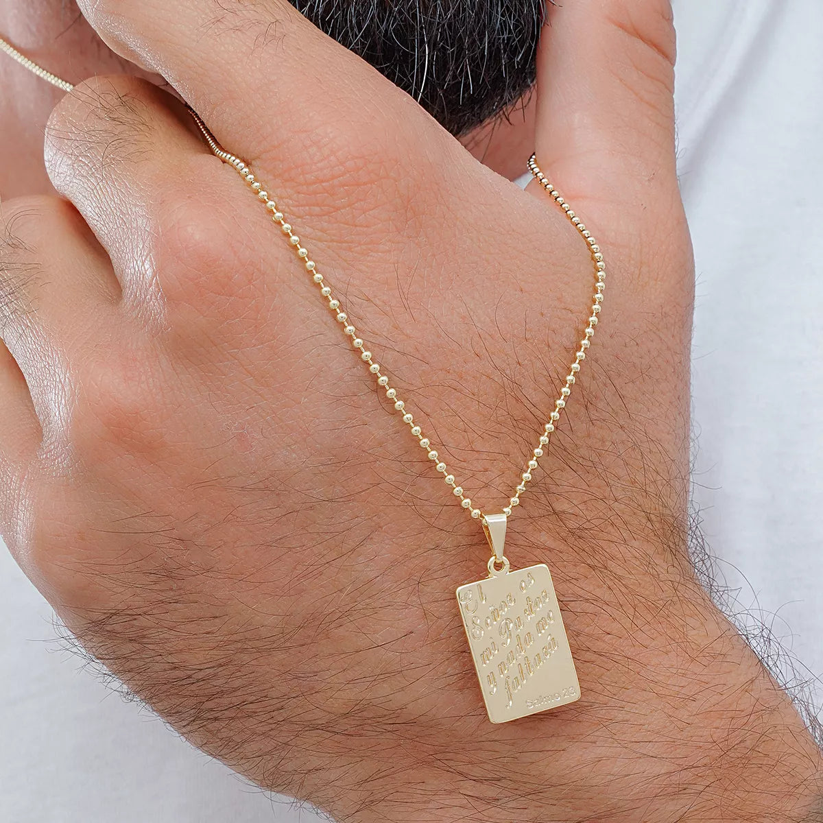 Cadena Hombre Militar 65cm