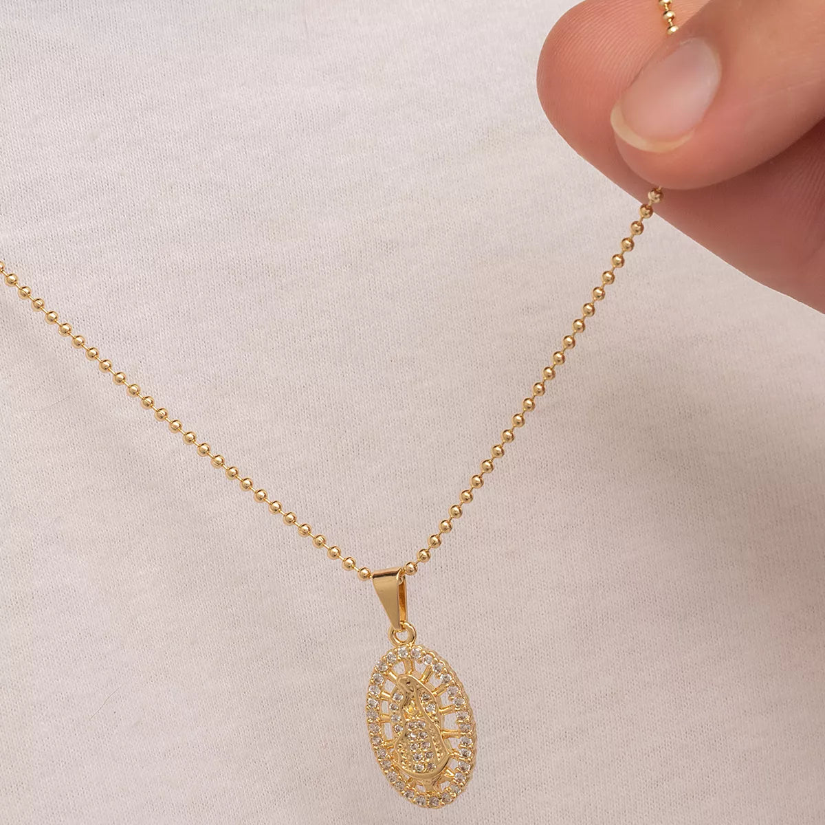 Cadena Hombre Militar 65cm