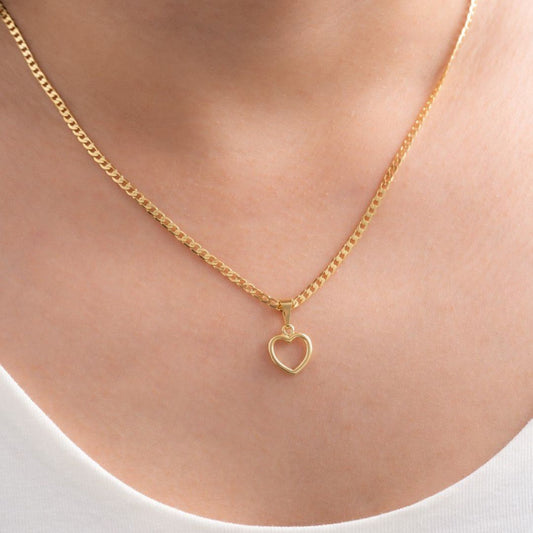 Dije Dama Corazon Silueta