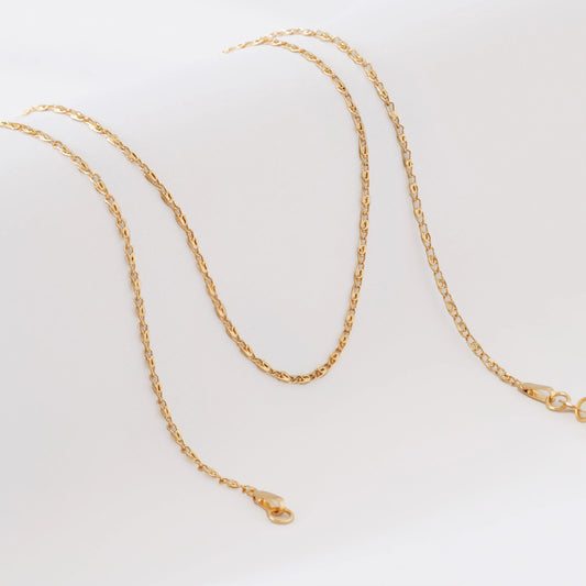 Cadena Dama Caracol 45cm