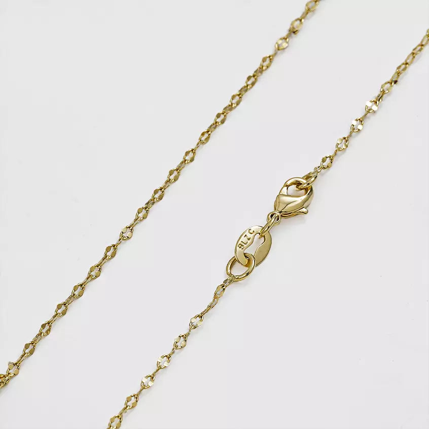 Cadena Dama Espejo Cuadrada 45cm (El dije va por separado)