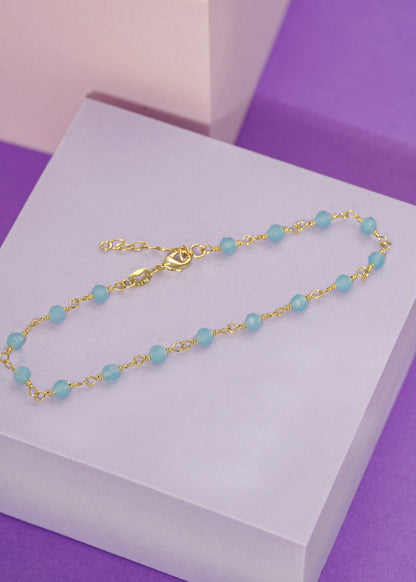 Tobillera Azul Profundo