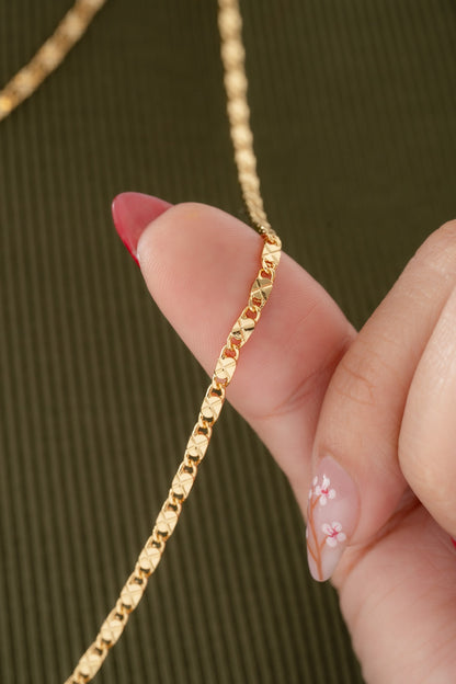 Cadena Dama Destellos 45cm 2,5milimetros(El dije va por Separado)