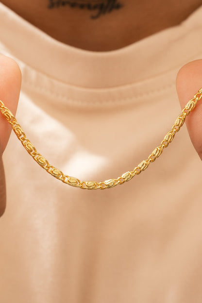 Cadena Hombre Caracol Gruesa 65cm (Dije Va por separado)