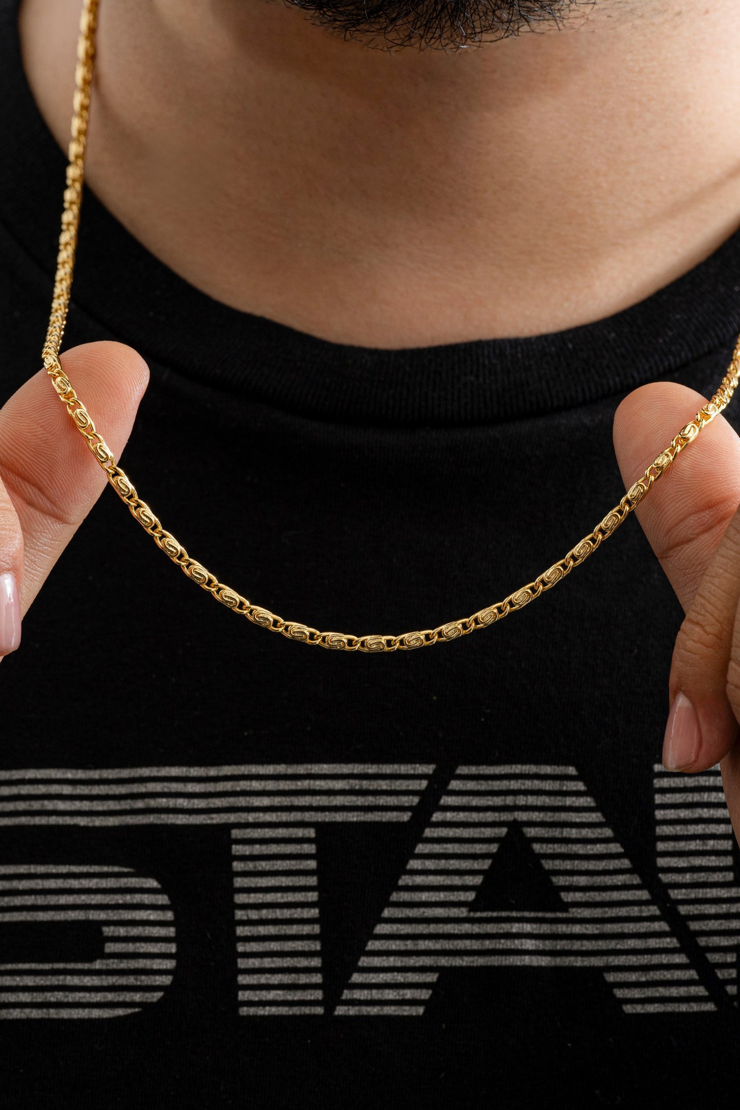 Cadena Hombre Caracol Gruesa 65cm (Dije Va por separado)