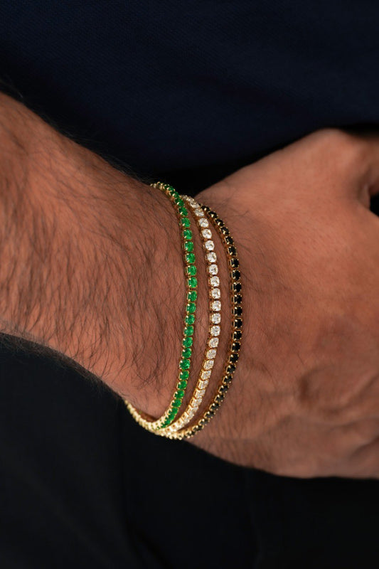 Pulsera hombre Circonias