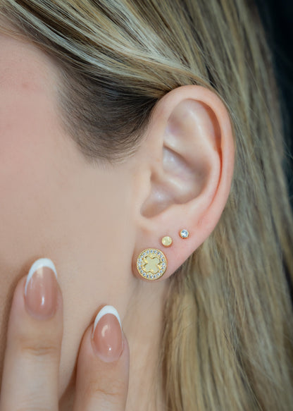 Areta dama Clover Redondo 1cm