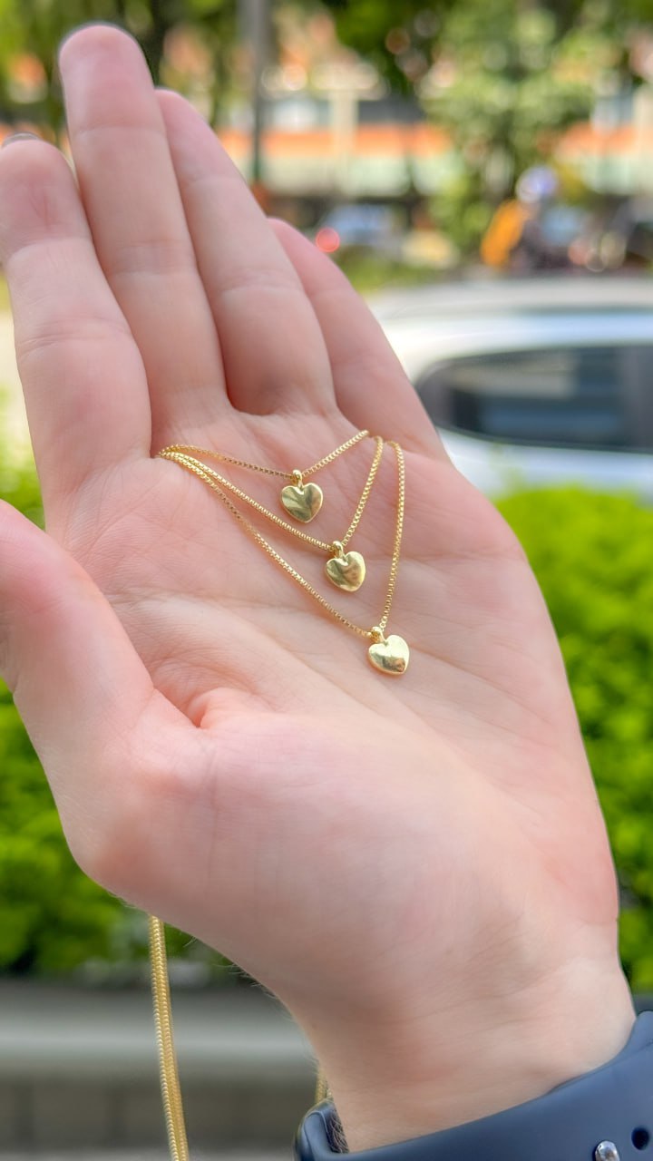 Conjunto Dama Cadena + Dije True Love