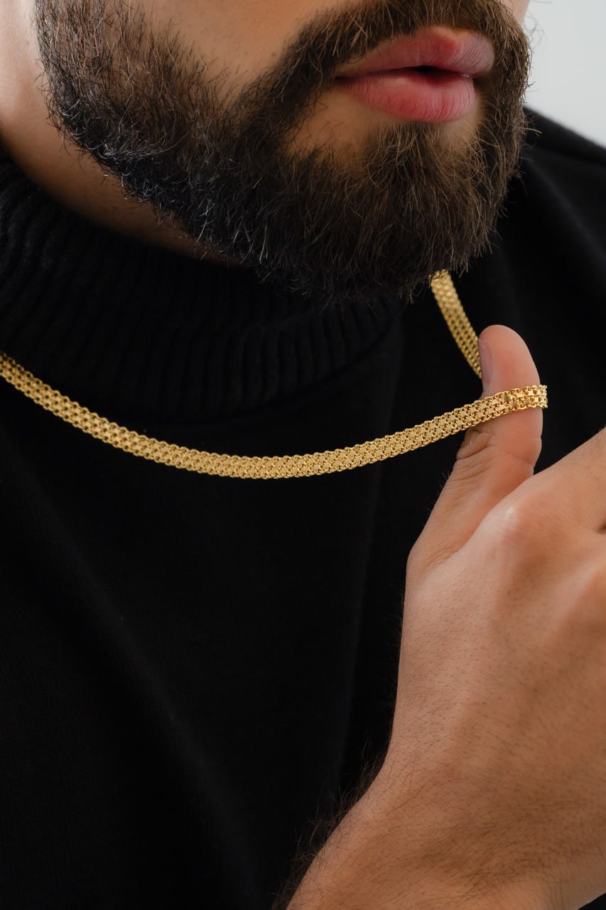 Cadena Hombre Chinesca doble carril 65cm