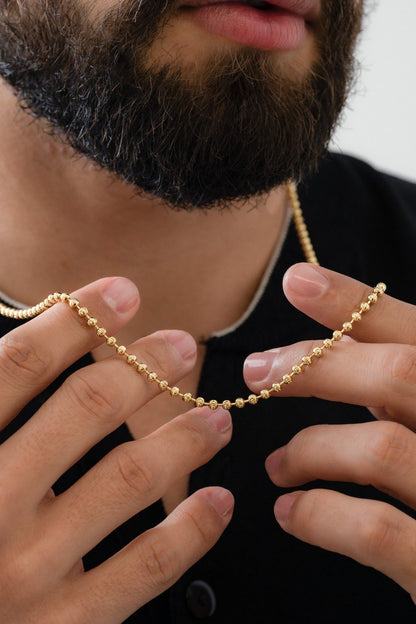 Cadena Hombre Balin Italiano 65cm