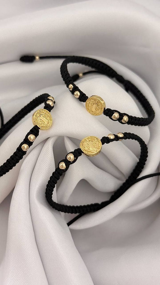 Manilla Hombre San Benito con balín 4mm en los lados y balín 3mm en las punteras