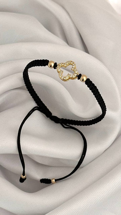 Manilla Dama Herraje Trébol Circones y Trébol Silueta