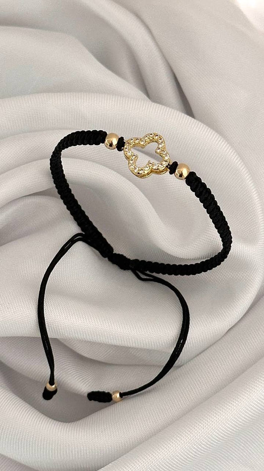 Manilla Dama Herraje Trébol Circones y Trébol Silueta