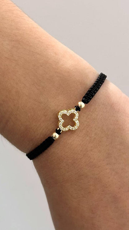 Manilla Dama Herraje Trébol Circones y Trébol Silueta