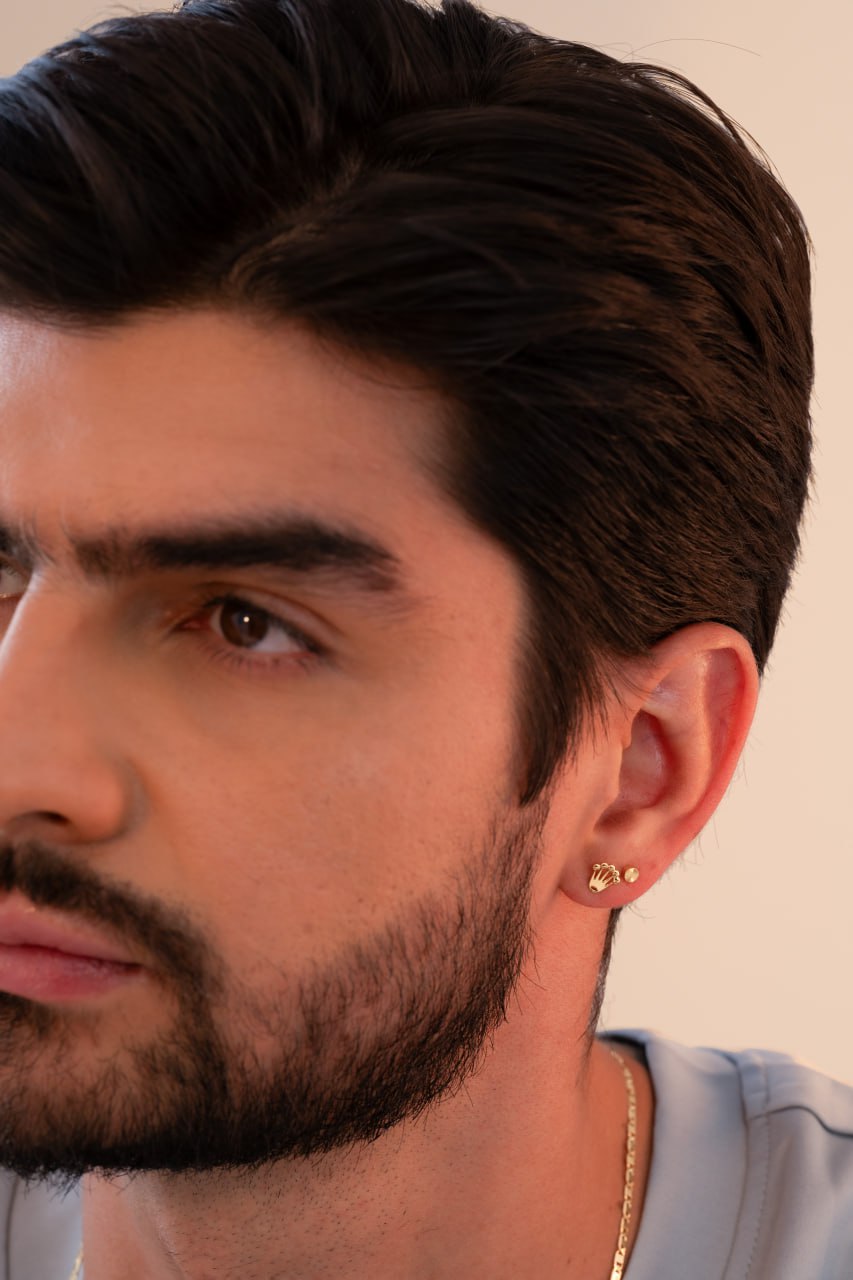 Combo Hombre Cadena Escalera + Topo Rolex