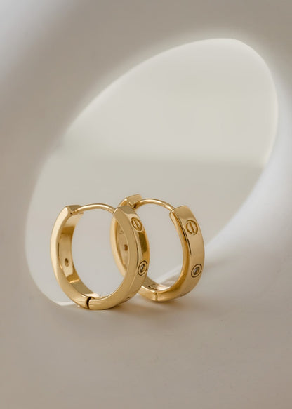 Conjunto Dama Candongas My Love Grande y Mediana + Anillo Kingdom