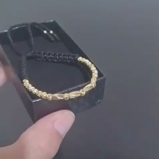 Manilla Hombre Canutillo Italiano y Balin 4mm diseño Italy