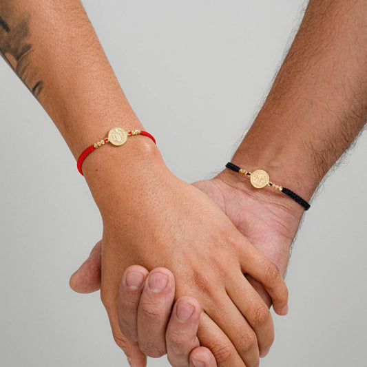 Manillas Pareja BALINÉS ITALIANO 3MM + SAN BENITO (Viene El Par)